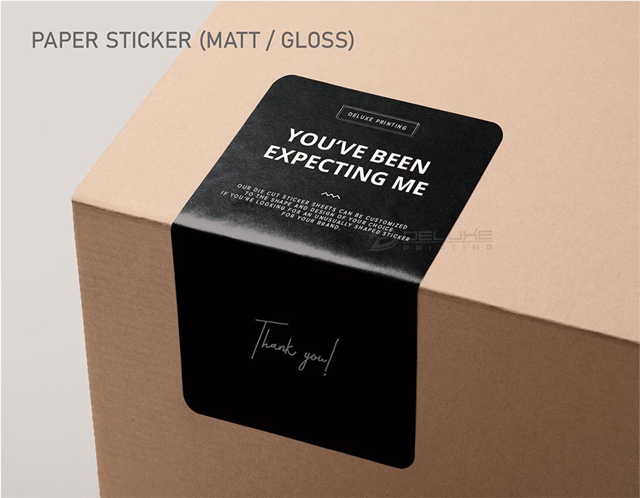 Die cut, Round stickers printing in Dubai.