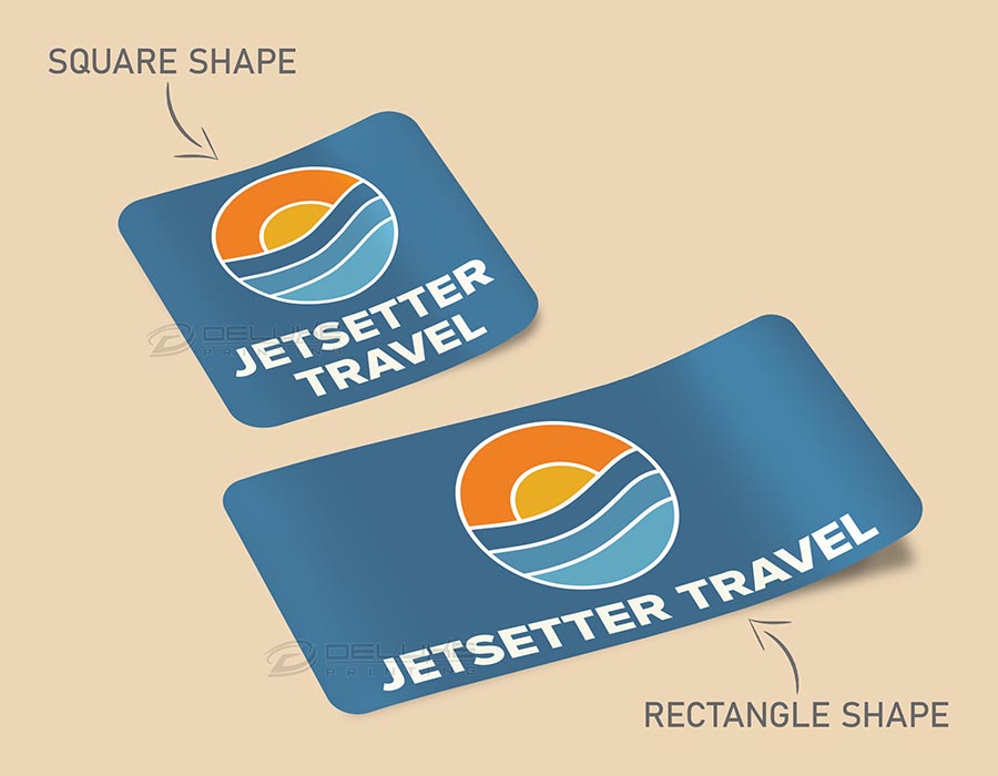 Die cut, Round stickers printing in Dubai.