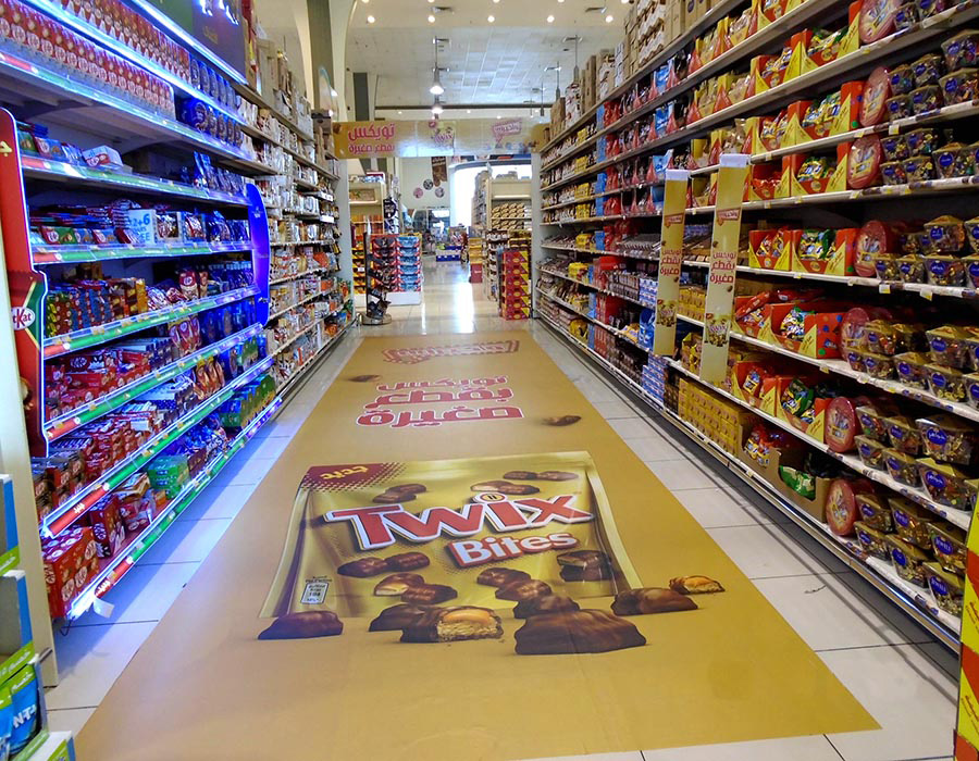 Floor Graphics, Floor Sticker, Floor Decal Dubai, Floor Branding